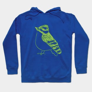 Green Bird Hoodie